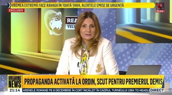 Anca Alexandrescu reacţionează după ce audienţele emisiunii au scăzut dramatic: „Audienţa mare a fost un măr otrăvit pentru Realitatea Plus”