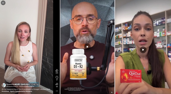 Cazul Dr. Ioana Vitamina scoate la iveală o situaţie mult mai amplă: netul, plin de reclame cu doctori care promovează suplimente alimentare. Exemple