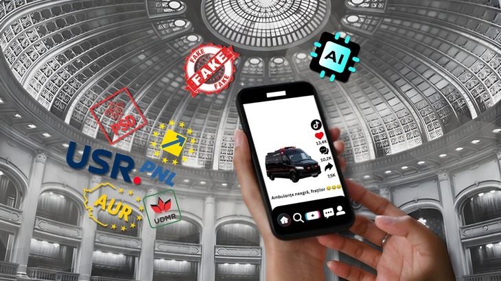Ambulanţa neagră şi fenomenul Fake-News declanşează discuţii în Parlament. Ce spun aleşii despre o lege anti-dezinformare?