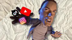 O reclamă mai veche de 15 ani a redevenit populară pe internet. Stop-Motion cu Eminem