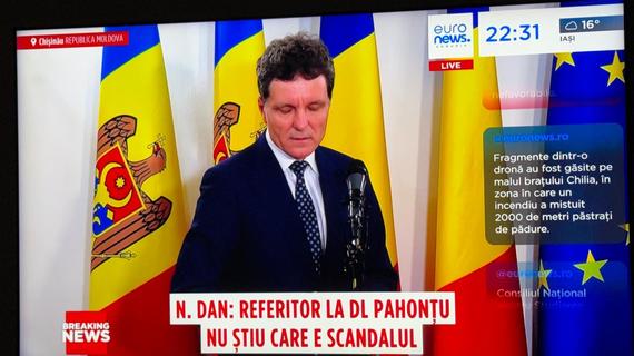 Cum au reflectat televiziunile declaraţiile lui Nicuşor Dan despre cazul Pahonţu. Două televiziuni de ştiri au ignorat conferinţa live a preşedintelui