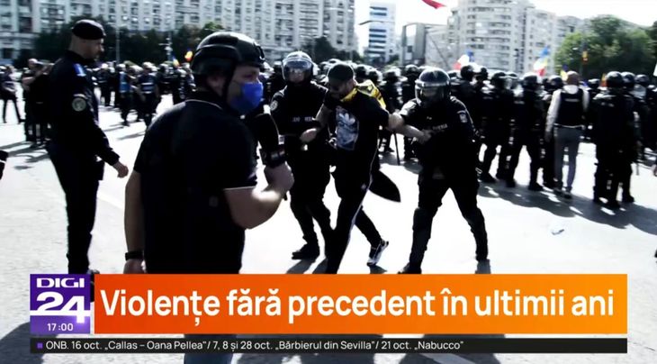 CNA, cu ochii pe TV în ziua protestelor violente din Piaţa Victoriei. Le cere televiziunilor să relateze „cu rigoare, acurateţe şi echilibru”