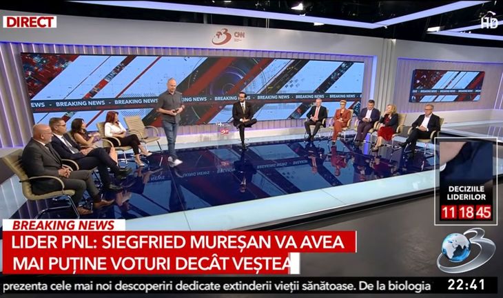 Gâdea atacă în direct USR: Sunteţi nesimţiţi. Reprezentantul partidului a părăsit platoul