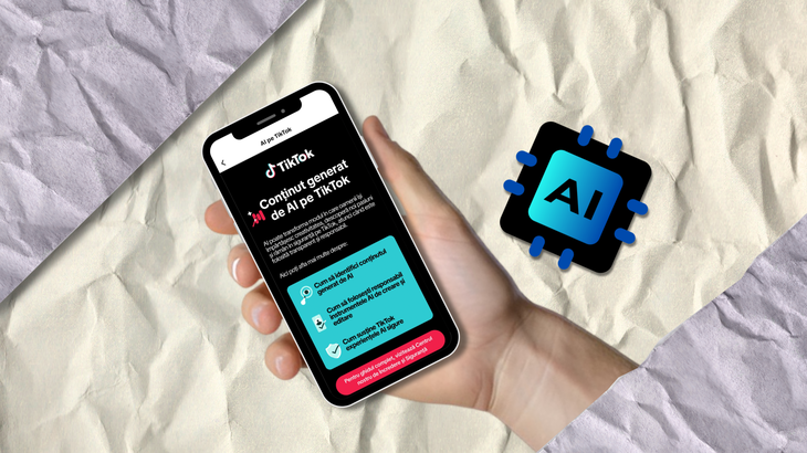 Educaţie despre conţinutul generat de AI, pe TikTok. Ce presupune iniţiativa?