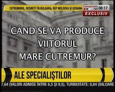 Încă un fake news, încă o somaţie. România TV, somată de CNA după ce a anunţat din nou „marele seism care poate lovi România”