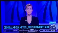 Amenzi pe bandă rulantă pentru imaginile cu crima de la metrou. Şapte televiziuni, amenzi de 92.000 de lei. Şi Digi24 a fost sancţionat