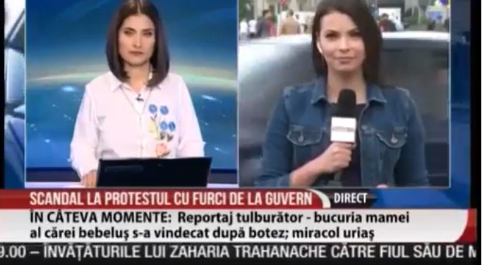 Autosesizare CNA după ce România TV a anunţat protestul cu furci şi topoare la Guvern