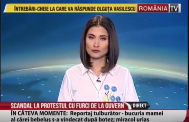 Răscoala cu furci şi topoare, de pe România TV, amendată pentru „fake news". La pachet cu o reclamă mascată la şampon