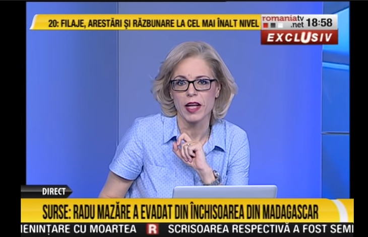 CNA. Fake-news-ul „Evadatul” Radu Mazăre, la România TV, a scăpat nesancţionat. Pentru moment