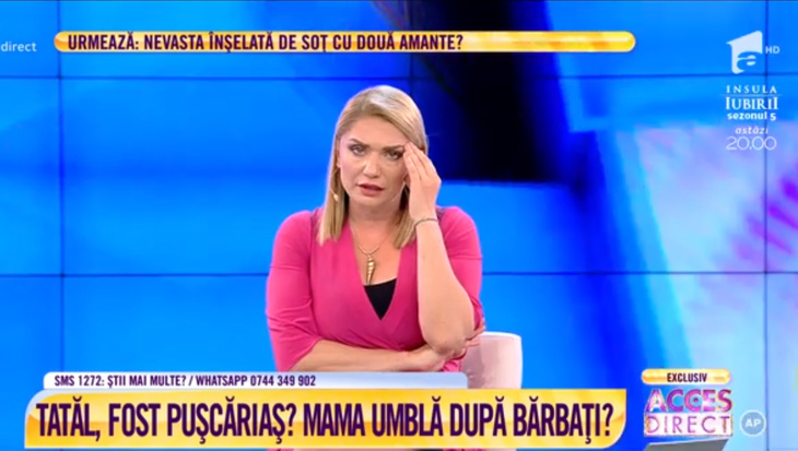 Reacţia Cristinei Cioran la câteva secunde după ce invitata sa a „scăpat” în direct una dintre cele mai grave mostre de limbaj vulgar
