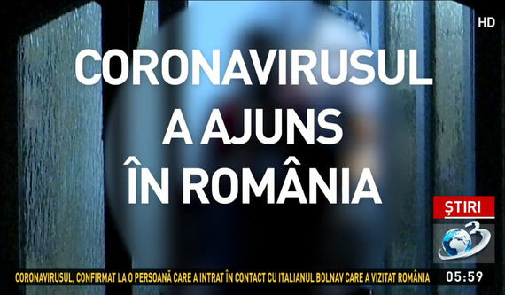 Coronavirusul pe TV. CNA, cu ochii pe posturile care au dat numele primului român infectat