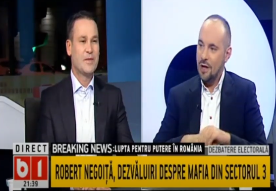 Silviu Mănăstire, mustrat pentru acuzaţii făcute de Robert Negoiţă prefectului Capitalei. Membru CNA: „Constat că revenim la aceeaşi poveste”