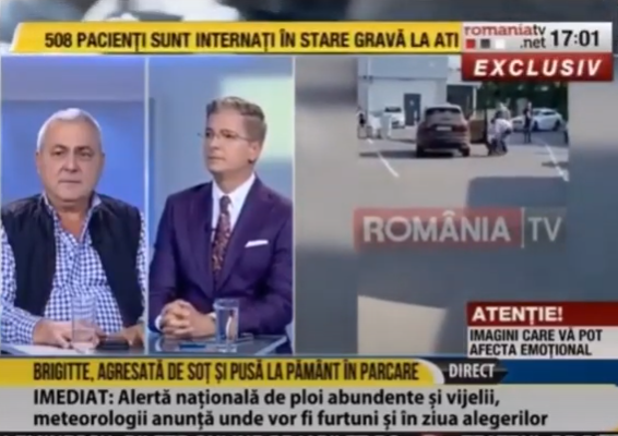 România TV, atenţionată pentru îmbrânceala dintre soţii Pastramă