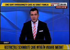 ActiveWatch, sesizare la CNA pentru nişte burtiere de la România TV: „Riscă să afecteze ordinea socială fragilizată în ultimii ani de senzaţionalism şi de ştiri false”