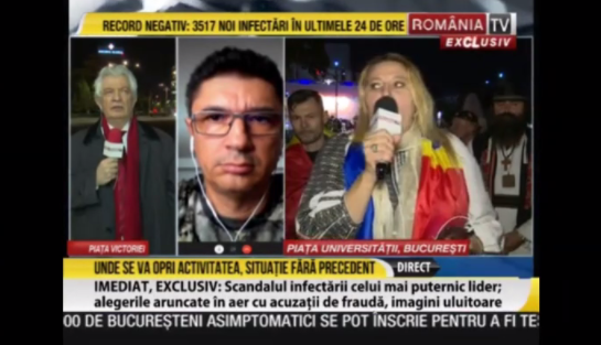 Luis Lazarus, corona-conspiraţii la România TV. Postul, amendat de CNA pentru mai multe derapaje