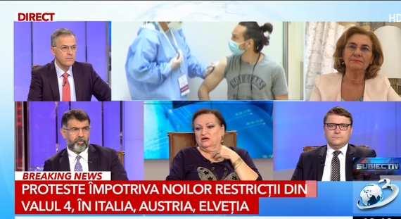 CNA. Vaccinul, scump şi pentru Antena 3. Încă o amendă pentru emisiunea lui Răzvan Dumitrescu