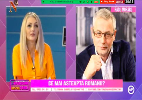 CNA. O nouă amendă pentru Naşul TV. Motivele? Dezinformare despre vaccinare şi Vasile Bănescu a fost acuzat că e securist
