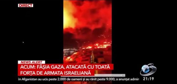 Ce au păţit Antena 3 şi România TV după ce au dat focuri de artificii de la un meci drept imagini din război?