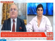 Global News, sancţiuni pe bandă rulantă într-o singură zi pentru promovarea unor conspiraţii şi dezinformări despre vaccin, pandemie şi războiul din Ucraina