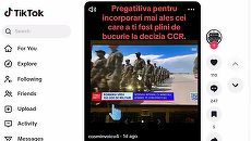 Conţinut manipulator şi mesaje alarmiste: CNA a emis decizii împotriva unor postări de pe TikTok şi Facebook