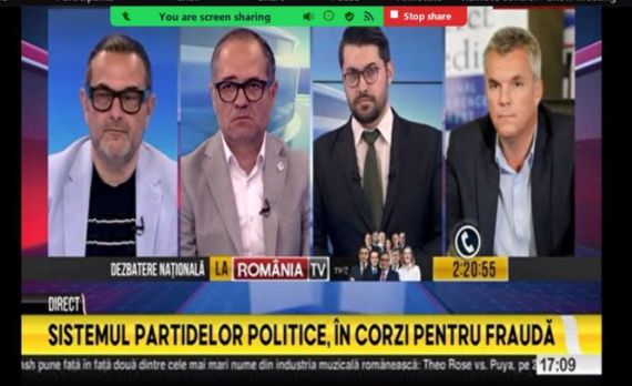 România TV, taxată din nou de CNA pentru intoxicările din timpul alegerilor. S-a vorbit, fără probe, despre o presupusă fraudare a voturilor:  „Genţi cu bani în teritoriu pentru a controla votul”