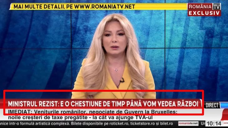 CNA, amenzi dure pentru Realitatea şi România TV după ce au difuzat o declaraţie falsă a Ministrului Apărării Ionuţ Moşteanu