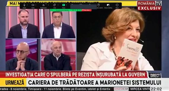 Cât a costat România TV linşajul la adresa Oanei Gheorghiu. Televiziunea amendată modest de CNA. Unul dintre membri, supărat că televiziunea a fost sancţionată