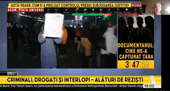 România TV, justiţia şi justiţia de la CNA: au spus că e lovitură de stat, despre protestatari că-s băuţi şi drogaţi. Şi criminali. Au făcut şi un “contradocumentar” la ancheta Recorder. Au scăpat! Cine i-a apărat?