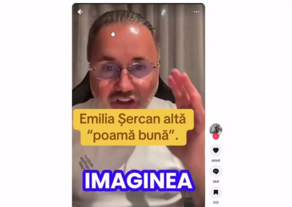 CNA, ordin de eliminare pentru un clip de pe TikTok în care Rizea o atacă pe jurnalista Emilia Şercan