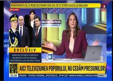 Sancţiune CNA. Realitatea Plus: încă trei ore de emisie suspendată. „Postul merge pur şi simplu ca un tanc!” Au greşit în 26 din 28 de emisiuni!
