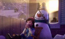 „Lily şi omul de zăpadă”, o reclama cu milioane de vizualizări