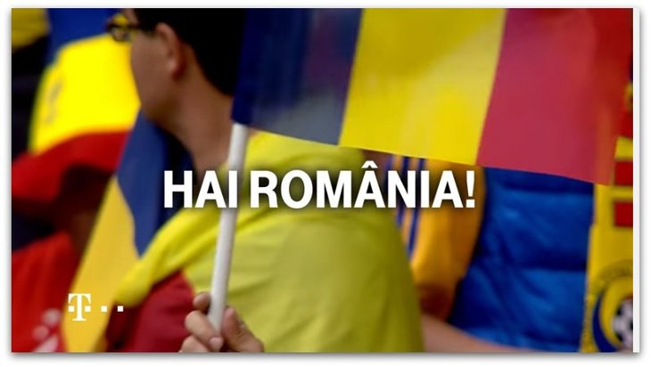 VIDEO. Brandurile care strigă: „Hai, România” la meciul România - Danemarca
