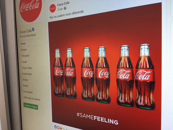 Coca-Cola, mesaj cu bătaie la referendumul pentru familia tradiţională. Mii de distribuiri în câteva ore