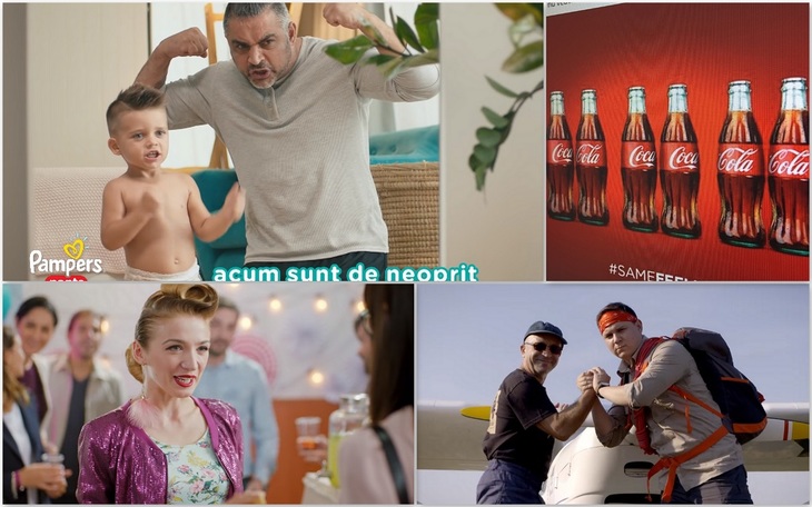 Campaniile lunii OCTOMBRIE. Postarea Coca-Cola de la referendum, lucrarea lunii. Spoturile ironice pentru produsele ARO, cele mai bune de pe TV