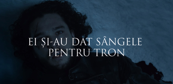 VIDEO. Serialul „Game of Thrones”, campanie de donare de sânge. Când se donează în Bucureşti