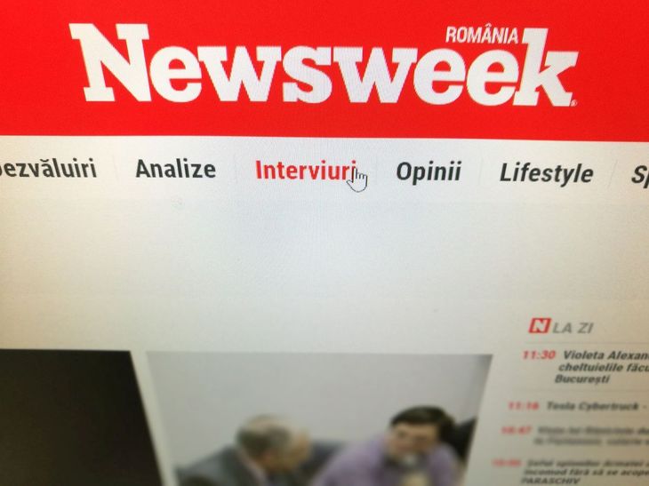 Regia Thinkdigital vinde publicitate pentru Newsweek.ro