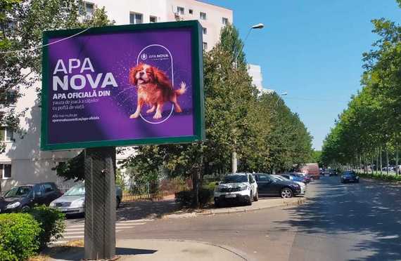 Campanie Apa Nova: Cât de bună de băut e apa de la robinet! Vizualurile şi mesajul principal: "Apa oficială din tot ce iubeşti în oraşul tău"
