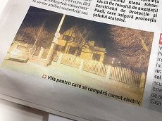 DERAPAJ. EVZ şi o vilă cât o gheretă de pază. Cotroceniul plăteşte curent pentru o vilă de …7 metri pătraţi