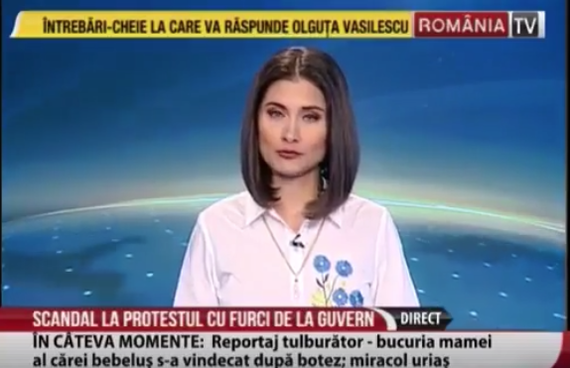 DERAPAJ. Protestul pe România TV, o adevărată răscoală: vin mii de oameni cu furci şi topoare