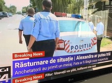 Cazul Caracal ca un reality show. "Alexandra trăieşte!" pe posturile de ştiri. Ce staţii au pus pe burtieră titlul