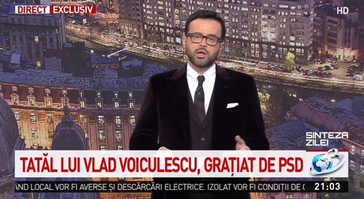 "Secretul murdar de sânge". Ploaie de acuzaţii şi exagerări în emisiunea lui Gâdea: "Tatăl lui Vlad Voiculescu, graţiat de Ciuma Roşie". A fost sau n-a fost? 