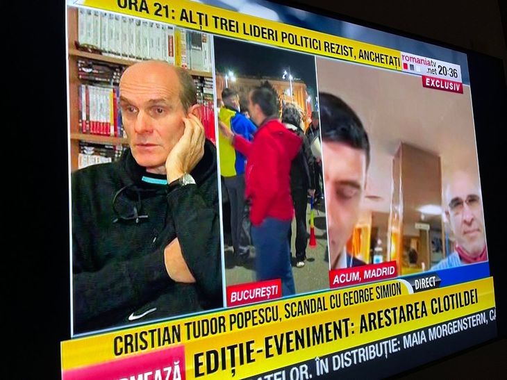 DERAPAJ. Două de la România TV. "Arestarea lui Clotilde Armand" şi CTP care pare "în direct"