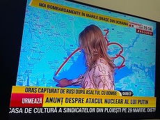 Burtiere panicarde la România TV, legate de Putin şi războiul nuclear