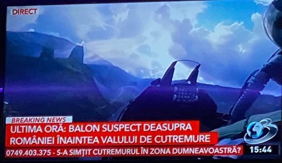 Antena 3 - CNN, un tiltu care leagă cutremurele de baloane „suspecte”

