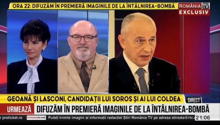 Romania TV a pus „ştampila” pe candidaţii la preşedinţie. Îi laudă făţiş pe Marcel Ciolacu şi George Simion, „candidaţii românilor”. Geoană şi Lasconi sunt „candidaţii lui Soros şi ai lui Coldea”