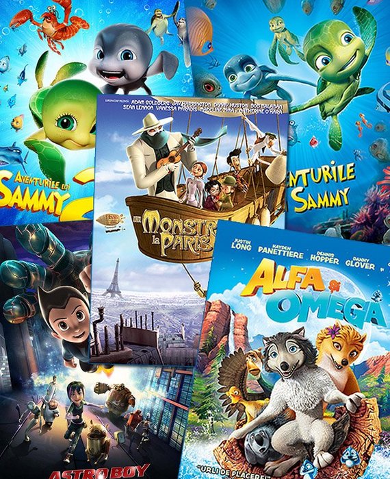 (P) WWTV Kids: un pachet de şase filme de desene animate. Părinţii au SuperPack, cu 50 de titluri