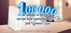 (P) Connect Box de la UPC a ajuns în casele a 100.000 de români în doar 10 luni de la lansare
