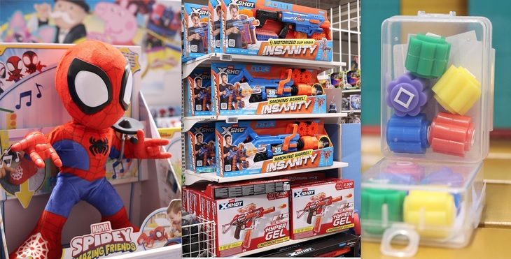 GOANA DUPĂ CADOU. Zeci de fotografii cu idei de jucării de Moş! Tot ce se poate pune sub pom, pentru copii, adolescenţi şi toată familia. Jocuri şi din Squid Game!