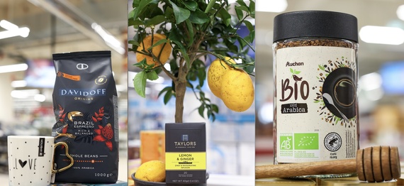 GALERII FOTO. Oferta de la Târgul de Cafea şi Ceai Auchan în imagini îmbietoare. Ce găsiţi, în imagini grupate pe categorii (Proiect Special)