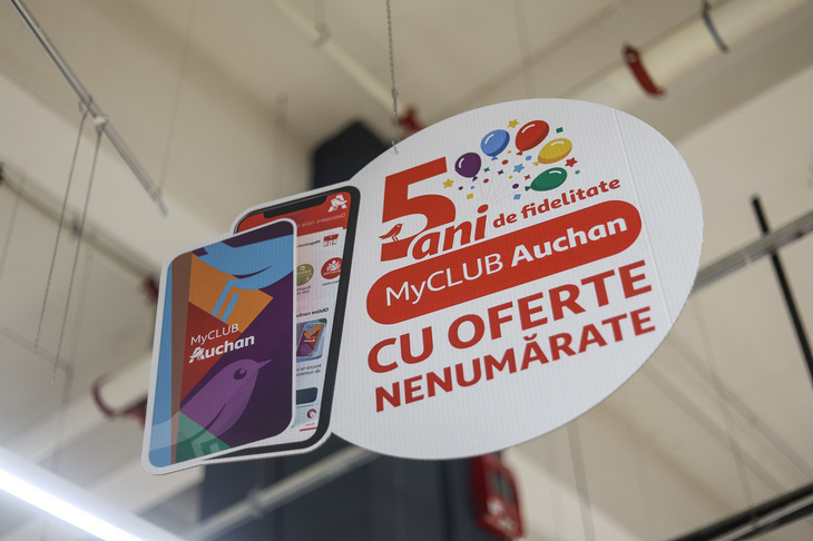 GALERIE FOTO. Ofertele speciale aniversare myCLUB Auchan, în imagini (Proiect Special). 